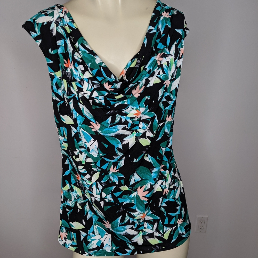 CHAUS Of NEW YORK - blouse floral